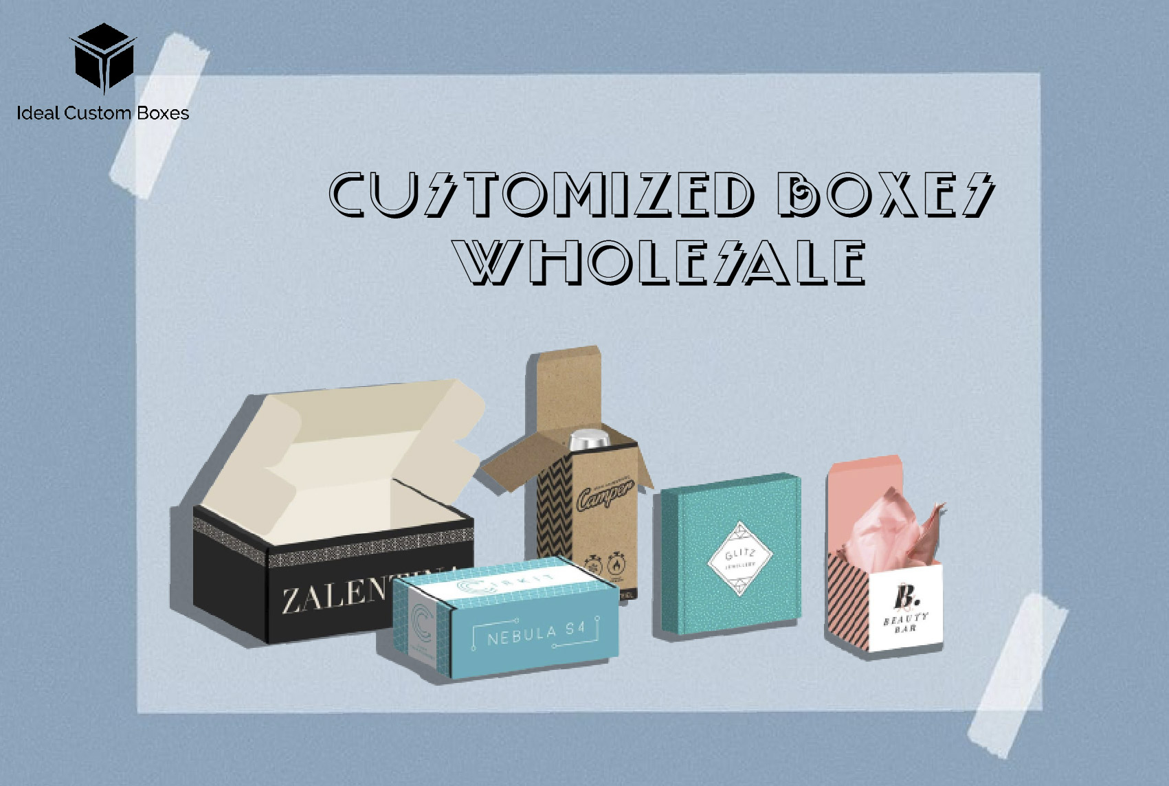 Exploring the Versatility of Customized Boxes Wholesale